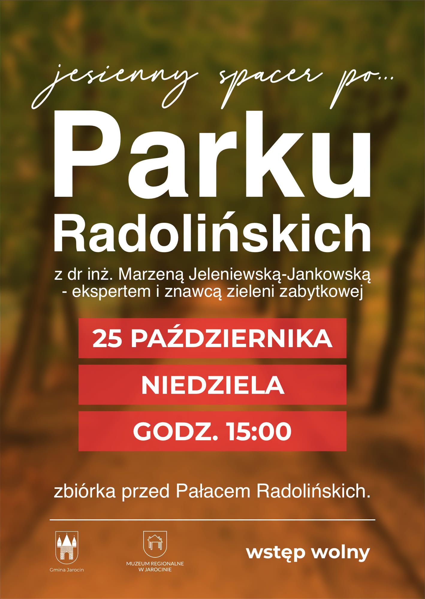 Jesienny spacer po Parku Radolińskich