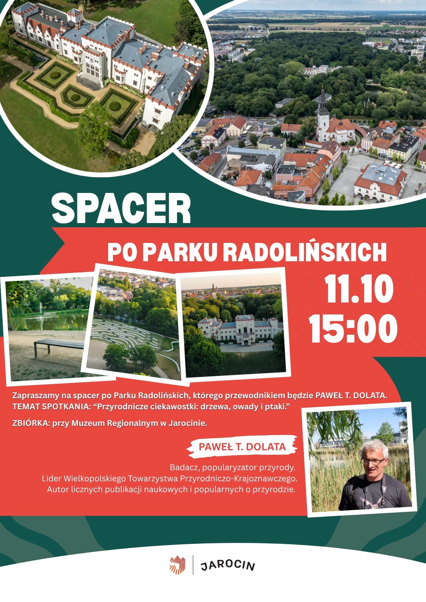 Spacer po Parku Radolińskich z Pawłem T. Dolatą