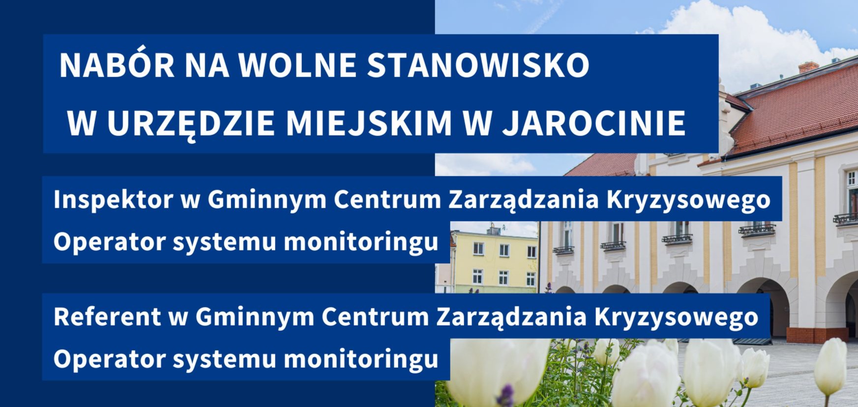 Praca w Gminnym Centrum Zarządzania Kryzysowego